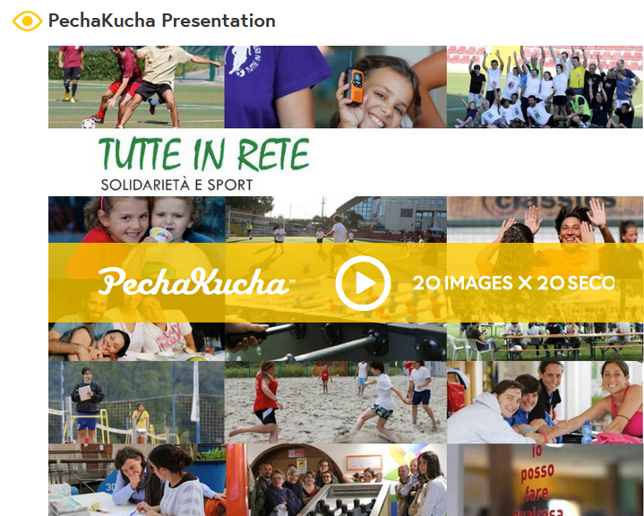 TUTTE IN RETE AL PECHAKUCHA